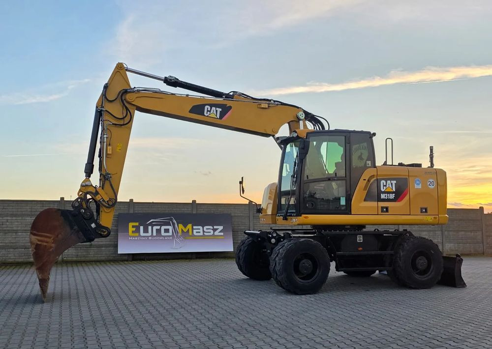 Caterpillar M318F, 2019 ROK, IMPORT NIEMCY - Ekskavator roda: gambar 1 Caterpillar M318F, 2019 ROK, IMPORT NIEMCY - Ekskavator roda: gambar 1
