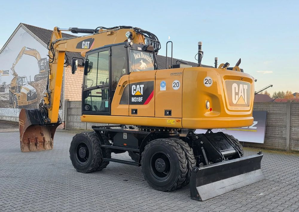 Caterpillar M318F, 2019 ROK, IMPORT NIEMCY - Ekskavator roda: gambar 3 Caterpillar M318F, 2019 ROK, IMPORT NIEMCY - Ekskavator roda: gambar 3