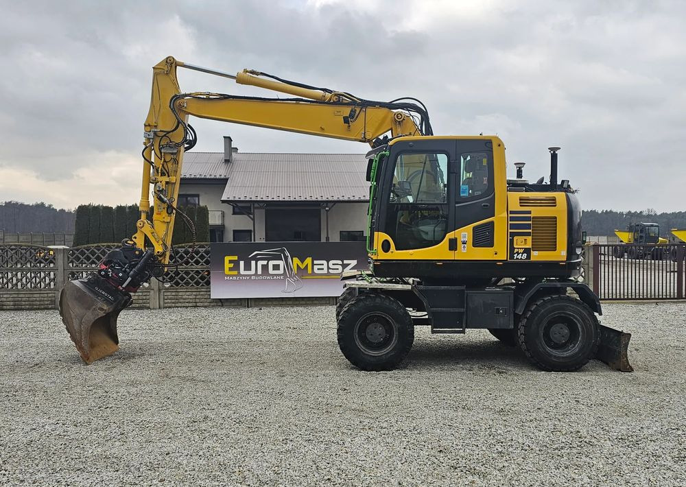 Komatsu PW 148-10, 2016 ROK, SYSTEM LEICA 3D - Ekskavator roda: gambar 2 Komatsu PW 148-10, 2016 ROK, SYSTEM LEICA 3D - Ekskavator roda: gambar 2