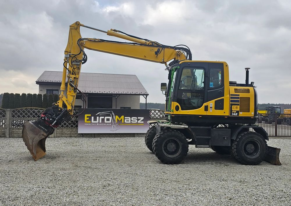 Komatsu PW 148-10, 2016 ROK, SYSTEM LEICA 3D - Ekskavator roda: gambar 1 Komatsu PW 148-10, 2016 ROK, SYSTEM LEICA 3D - Ekskavator roda: gambar 1
