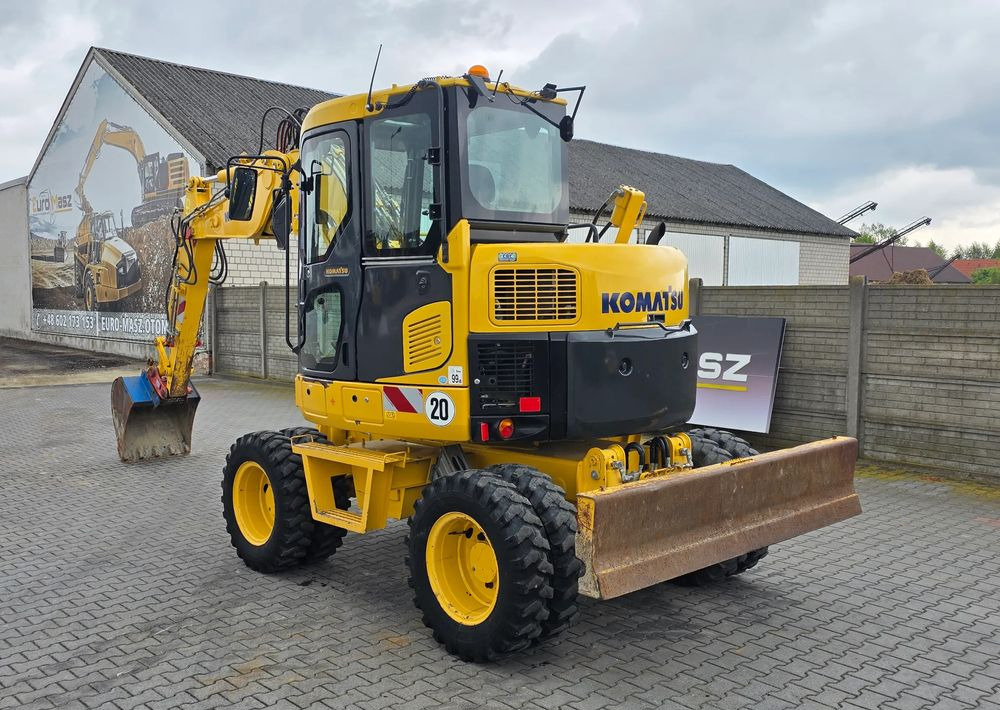 Komatsu PW 98MR-8, 2017 ROK, 5200 MTH, BEZ DPF i ADBLUE - Ekskavator roda: gambar 3 Komatsu PW 98MR-8, 2017 ROK, 5200 MTH, BEZ DPF i ADBLUE - Ekskavator roda: gambar 3