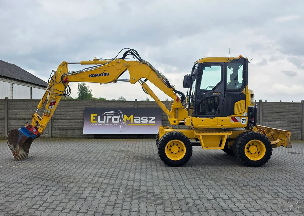 Komatsu PW 98MR-8, 2017 ROK, 5200 MTH, BEZ DPF i ADBLUE - Ekskavator roda: gambar 2 Komatsu PW 98MR-8, 2017 ROK, 5200 MTH, BEZ DPF i ADBLUE - Ekskavator roda: gambar 2