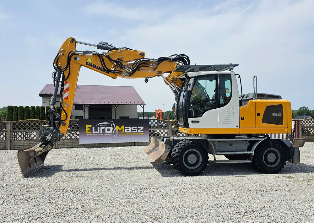 Liebherr A 914 Litronic, 2016 ROK, 4300 MTH - Ekskavator roda: gambar 1 Liebherr A 914 Litronic, 2016 ROK, 4300 MTH - Ekskavator roda: gambar 1