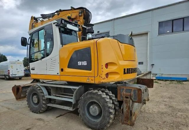 Liebherr A 916 Litronic, 2019 ROK, PODPORY + PŁUG, 6100 MTH - Ekskavator roda: gambar 4 Liebherr A 916 Litronic, 2019 ROK, PODPORY + PŁUG, 6100 MTH - Ekskavator roda: gambar 4