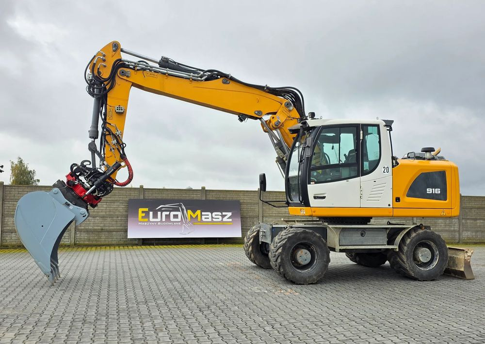 Liebherr A 916 Litronic, 2020 ROK, ROTOTILT, 7300 MTH - Ekskavator roda: gambar 1 Liebherr A 916 Litronic, 2020 ROK, ROTOTILT, 7300 MTH - Ekskavator roda: gambar 1