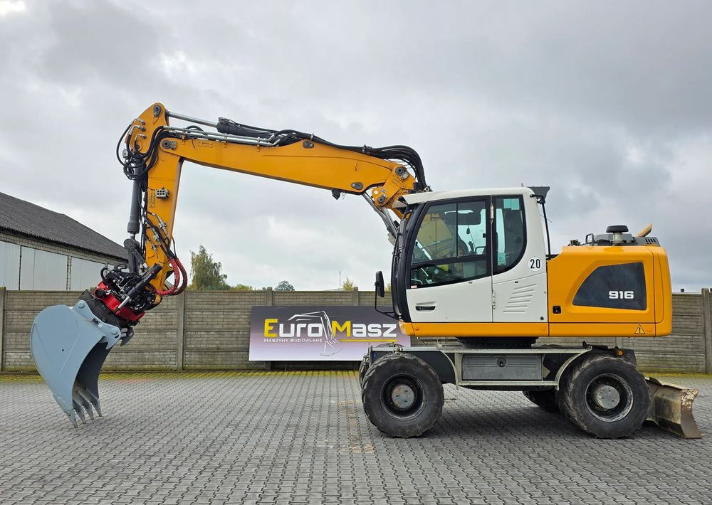 Liebherr A 916 Litronic, 2020 ROK, ROTOTILT, 7300 MTH - Ekskavator roda: gambar 2 Liebherr A 916 Litronic, 2020 ROK, ROTOTILT, 7300 MTH - Ekskavator roda: gambar 2