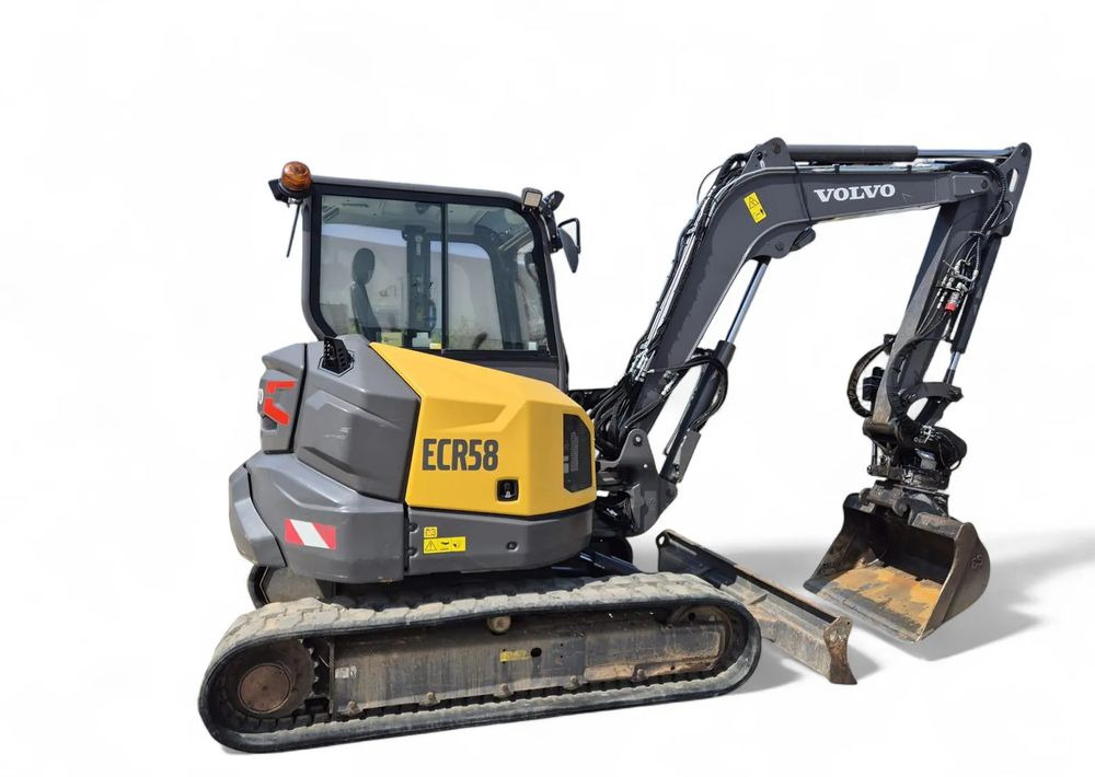 Volvo ECR 58F, 2021 ROK, GŁOWICA STEELWRIST, 2 ŁYŻKI - Ekskavator mini: gambar 1 Volvo ECR 58F, 2021 ROK, GŁOWICA STEELWRIST, 2 ŁYŻKI - Ekskavator mini: gambar 1