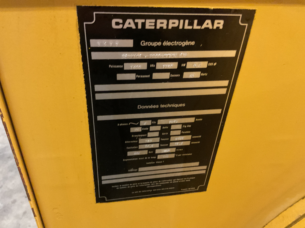 Caterpillar 3512, 1400KVA. Like brand new. - Genset: gambar 4 Caterpillar 3512, 1400KVA. Like brand new. - Genset: gambar 4