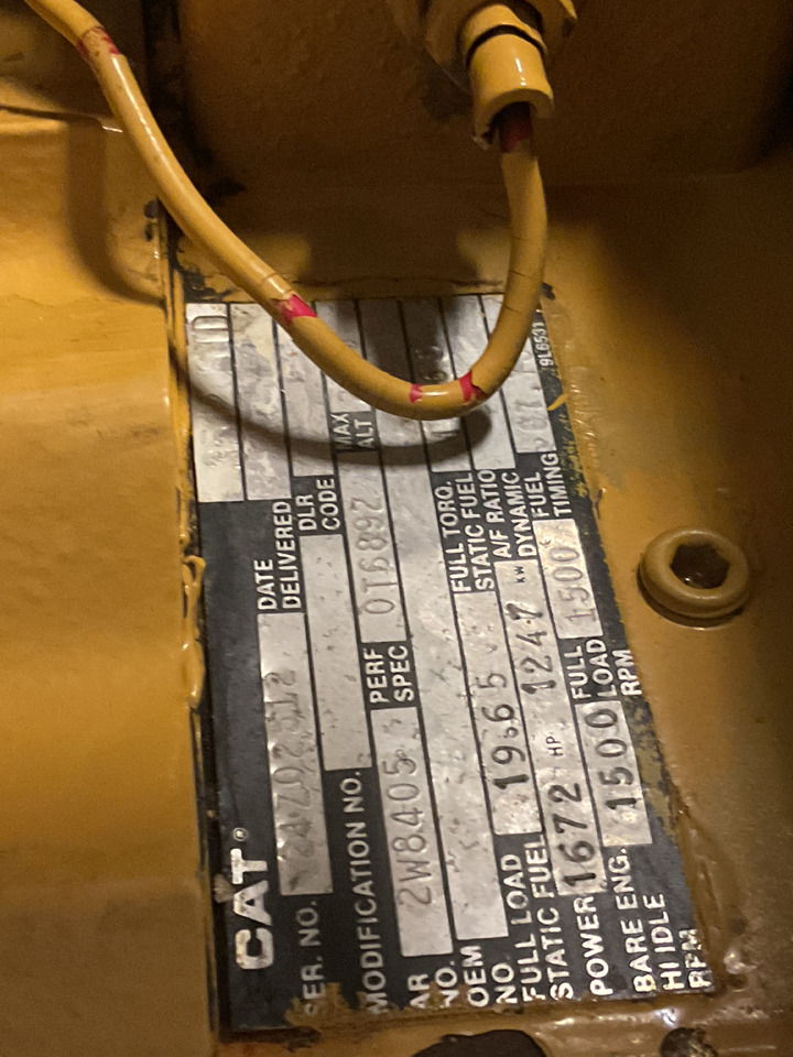 Caterpillar 3512, 1400KVA. Like brand new. - Genset: gambar 2 Caterpillar 3512, 1400KVA. Like brand new. - Genset: gambar 2