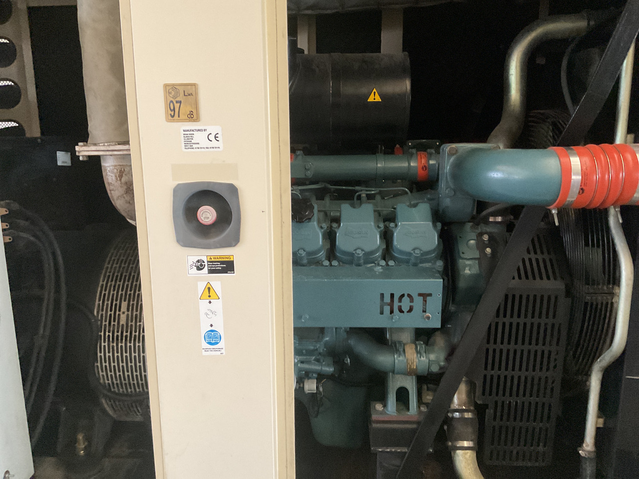Doosan P158LE, 415KVA generatorset. Like brand new, low hours and complete - Genset: gambar 3 Doosan P158LE, 415KVA generatorset. Like brand new, low hours and complete - Genset: gambar 3