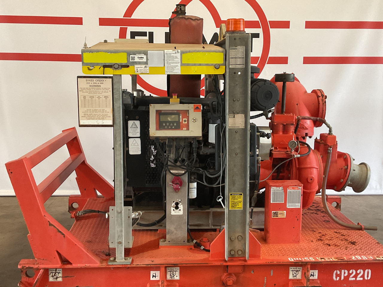 Sykes CP220i water pump, very complete. Perkins powered water pump. - Pompa air: gambar 2 Sykes CP220i water pump, very complete. Perkins powered water pump. - Pompa air: gambar 2