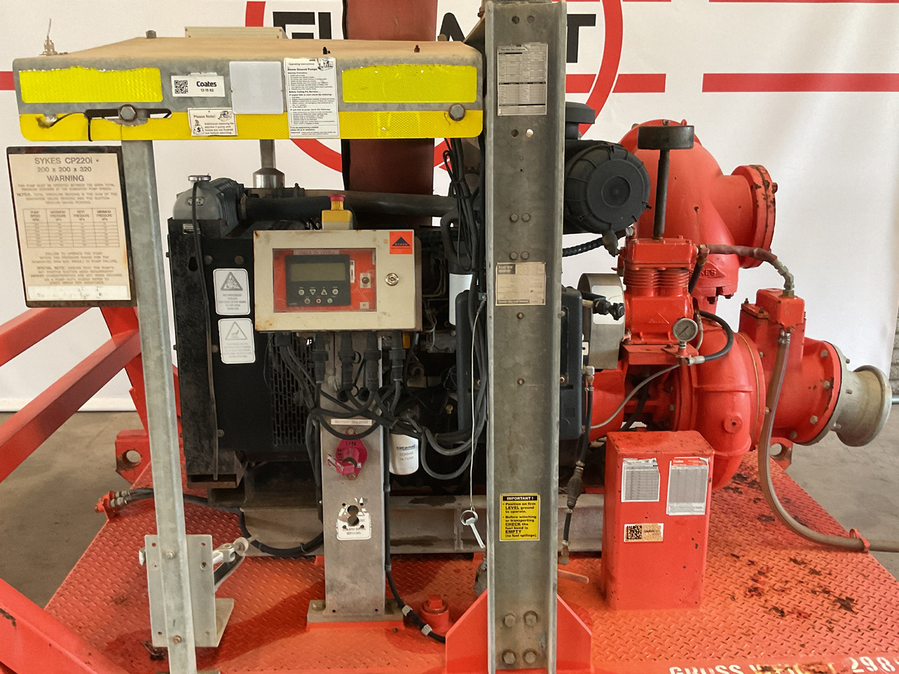 Sykes CP220i water pump, very complete. Perkins powered water pump. - Pompa air: gambar 3 Sykes CP220i water pump, very complete. Perkins powered water pump. - Pompa air: gambar 3