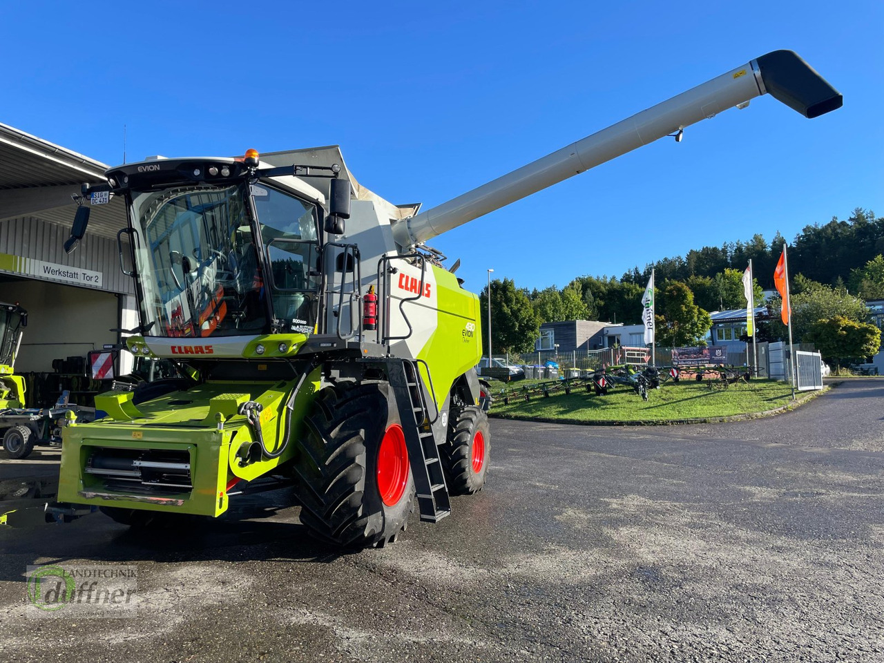 CLAAS Evion 430 Bussines - Pemanen gabungan: gambar 2 CLAAS Evion 430 Bussines - Pemanen gabungan: gambar 2