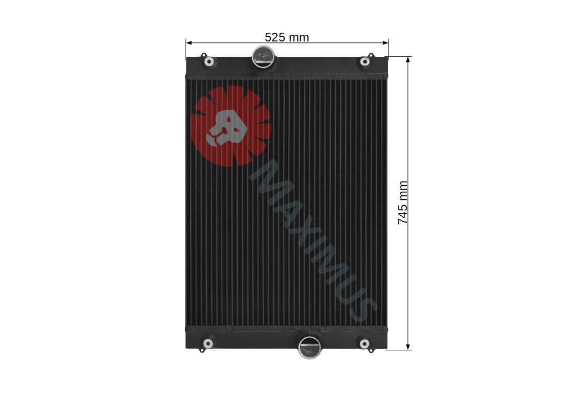 CASE NEW HOLLAND MAGNUM 235 250 260 280 290 310 315 340 370 D150C D180C - Radiator untuk Traktor: gambar 3 CASE NEW HOLLAND MAGNUM 235 250 260 280 290 310 315 340 370 D150C D180C - Radiator untuk Traktor: gambar 3