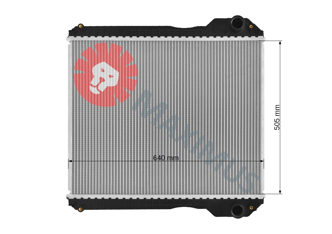 JCB - Radiator untuk Loader konstruksi: gambar 3 JCB - Radiator untuk Loader konstruksi: gambar 3