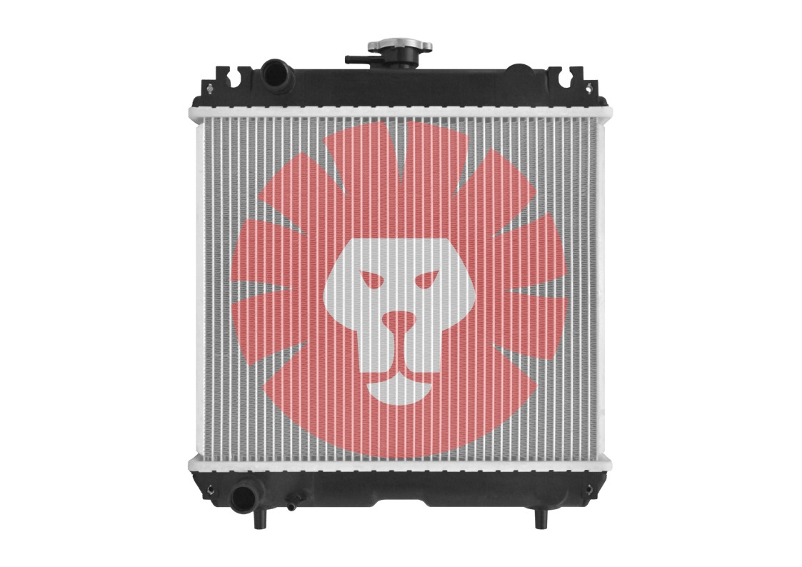 KUBOTA F2260 F2560 B2410 B2710 ZD28 ZD25 B7800 B2910 B2630 B3030 B26 B3200 B3300 - Radiator untuk Traktor: gambar 1 KUBOTA F2260 F2560 B2410 B2710 ZD28 ZD25 B7800 B2910 B2630 B3030 B26 B3200 B3300 - Radiator untuk Traktor: gambar 1