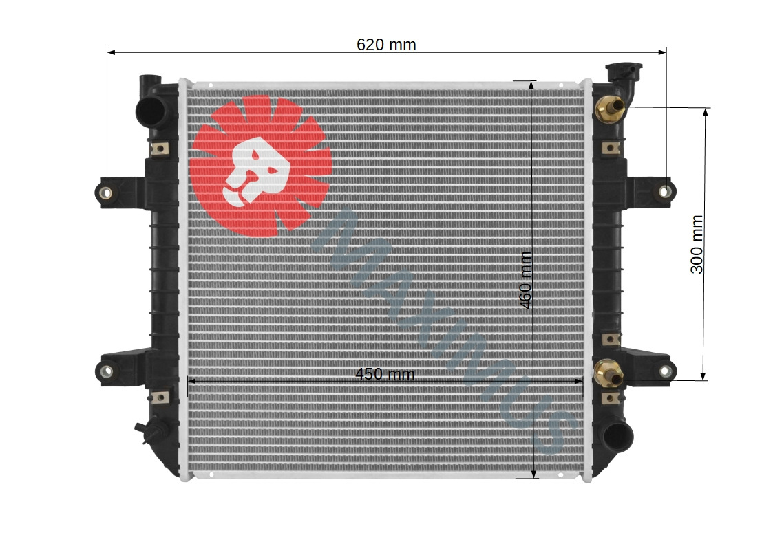 NISSAN FORKLIFT WŻÓEK WIDŁOWY - Radiator untuk Forklift: gambar 3 NISSAN FORKLIFT WŻÓEK WIDŁOWY - Radiator untuk Forklift: gambar 3