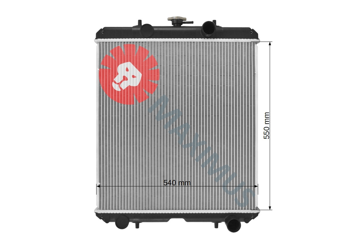 YANMAR F14B - Radiator untuk Traktor kompak: gambar 3 YANMAR F14B - Radiator untuk Traktor kompak: gambar 3