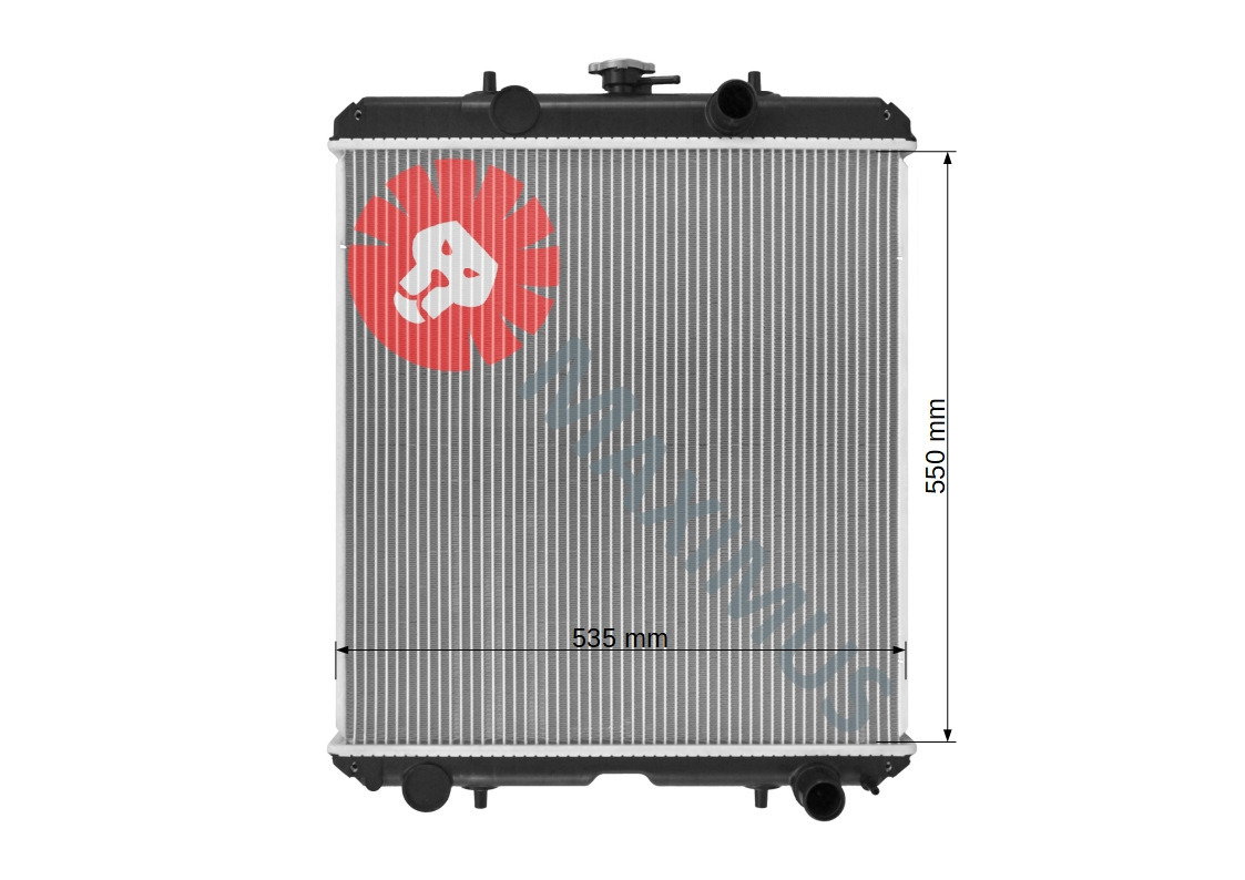 YANMAR F14B - Radiator untuk Traktor kompak: gambar 2 YANMAR F14B - Radiator untuk Traktor kompak: gambar 2