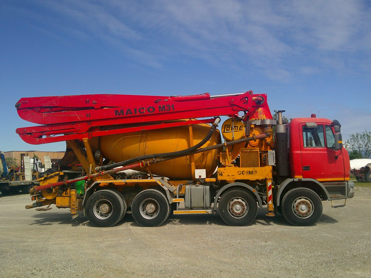 ASTRA HD7/C 84.45 COIME M31 - Truk pompa mixer: gambar 2 ASTRA HD7/C 84.45 COIME M31 - Truk pompa mixer: gambar 2