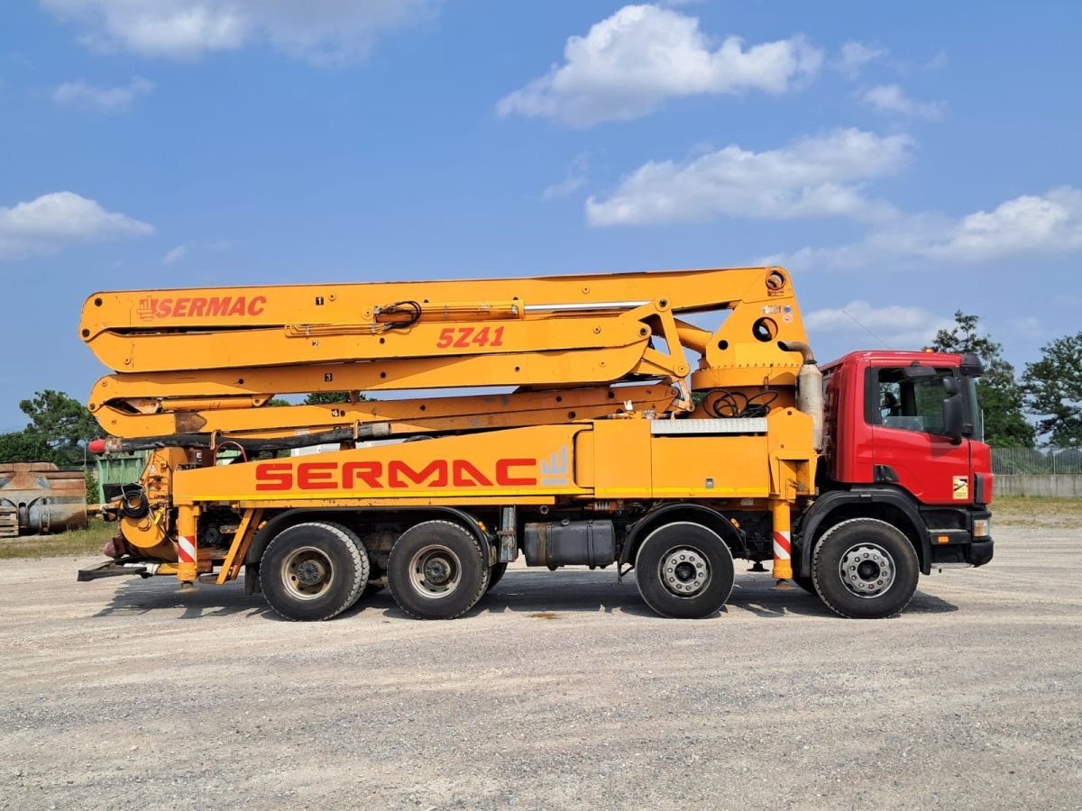 Scania P 114 380 SERMAC 5Z41 - Truk pompa beton: gambar 1 Scania P 114 380 SERMAC 5Z41 - Truk pompa beton: gambar 1