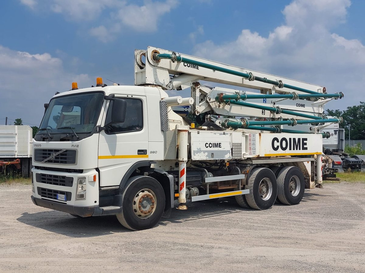 VOLVO FM12 R64 380 - Truk pompa beton: gambar 1 VOLVO FM12 R64 380 - Truk pompa beton: gambar 1