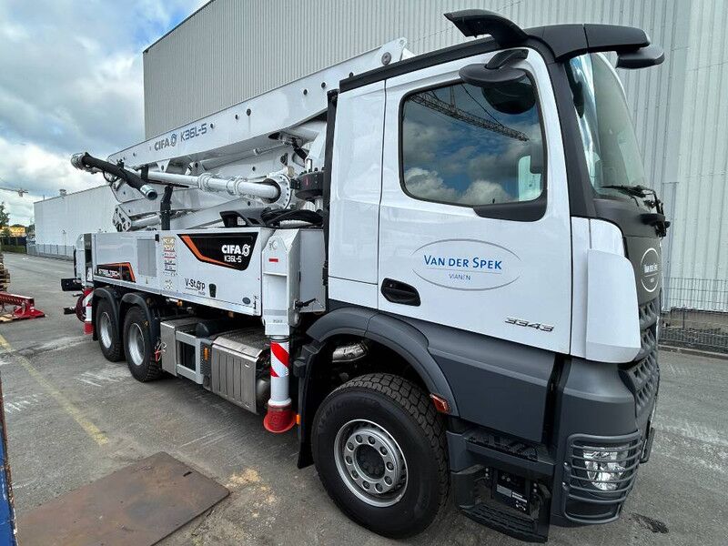 CIFA K36L-5 Z giek betonpomp - Truk pompa beton: gambar 2 CIFA K36L-5 Z giek betonpomp - Truk pompa beton: gambar 2