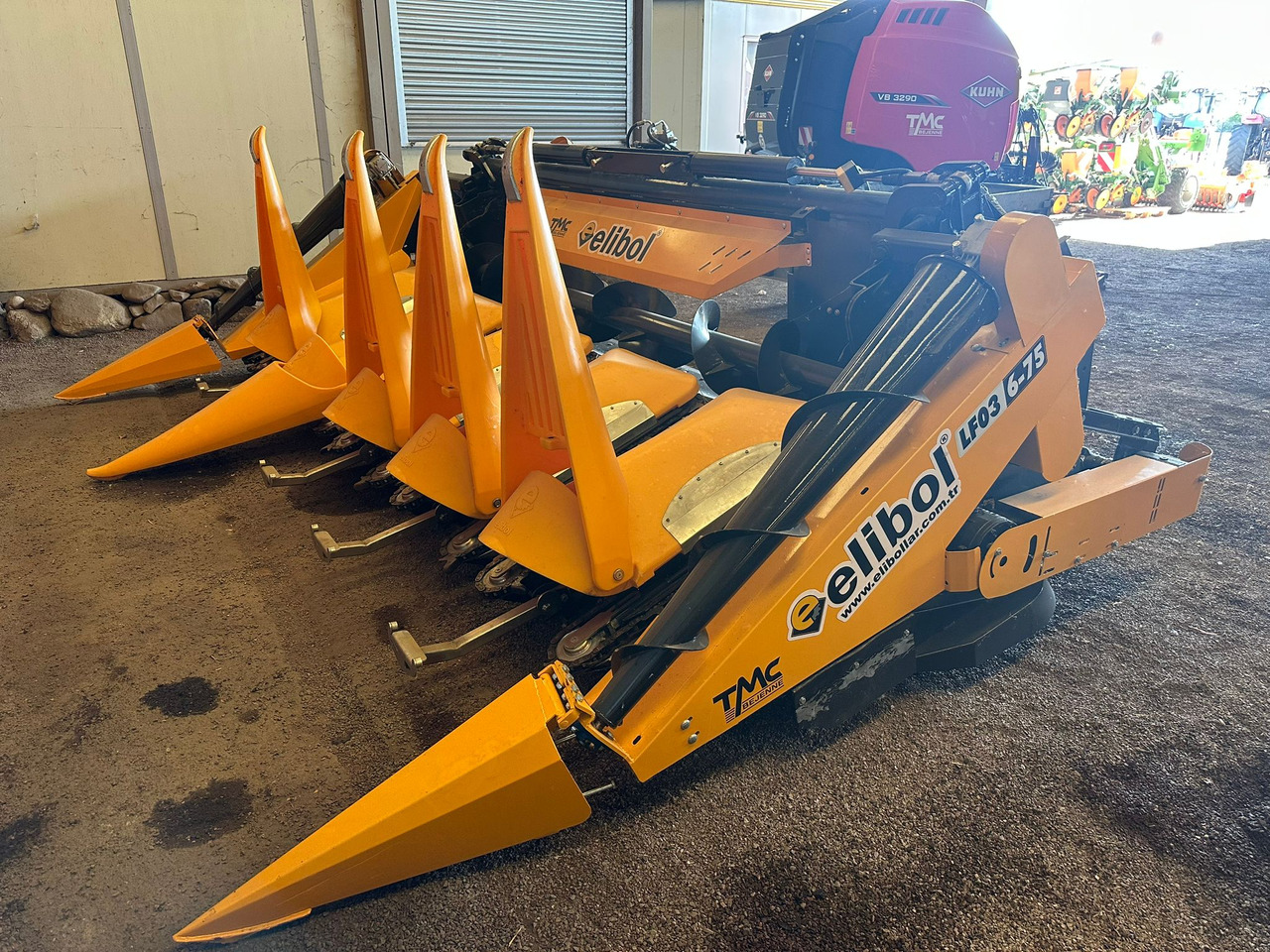 ELİBOL LF03 / 6-75 6 ROWS FOLDABLE CORN HEADER - Sundulan jagung: gambar 1 ELİBOL LF03 / 6-75 6 ROWS FOLDABLE CORN HEADER - Sundulan jagung: gambar 1