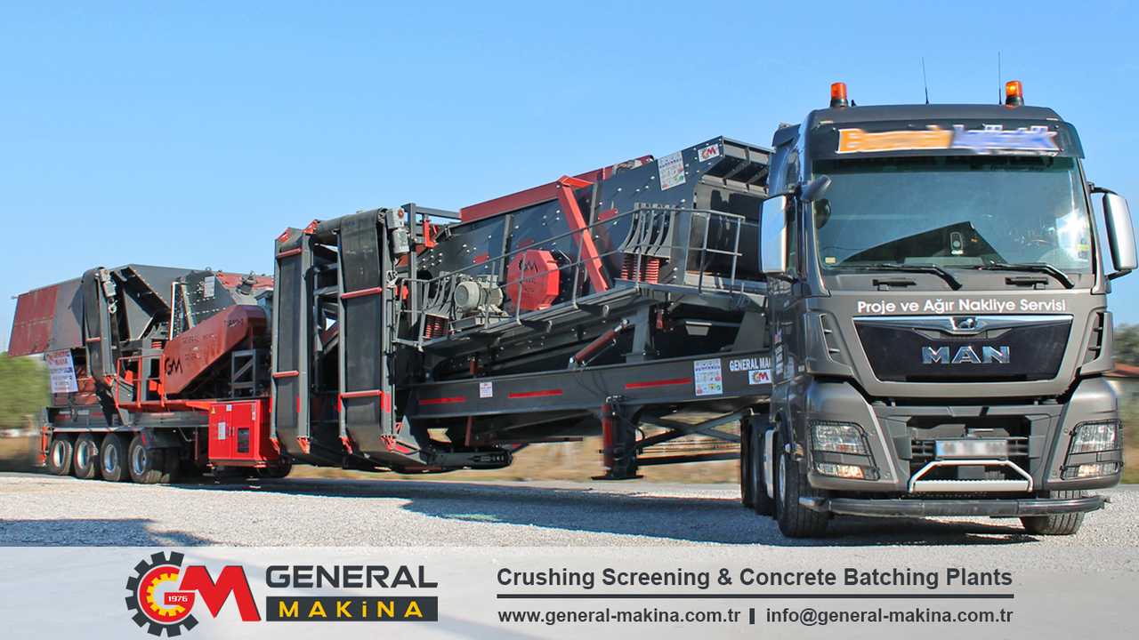 Tanaman penghancur mobil baru GENERAL MAKİNA Limestone Crushing Plant: gambar 6