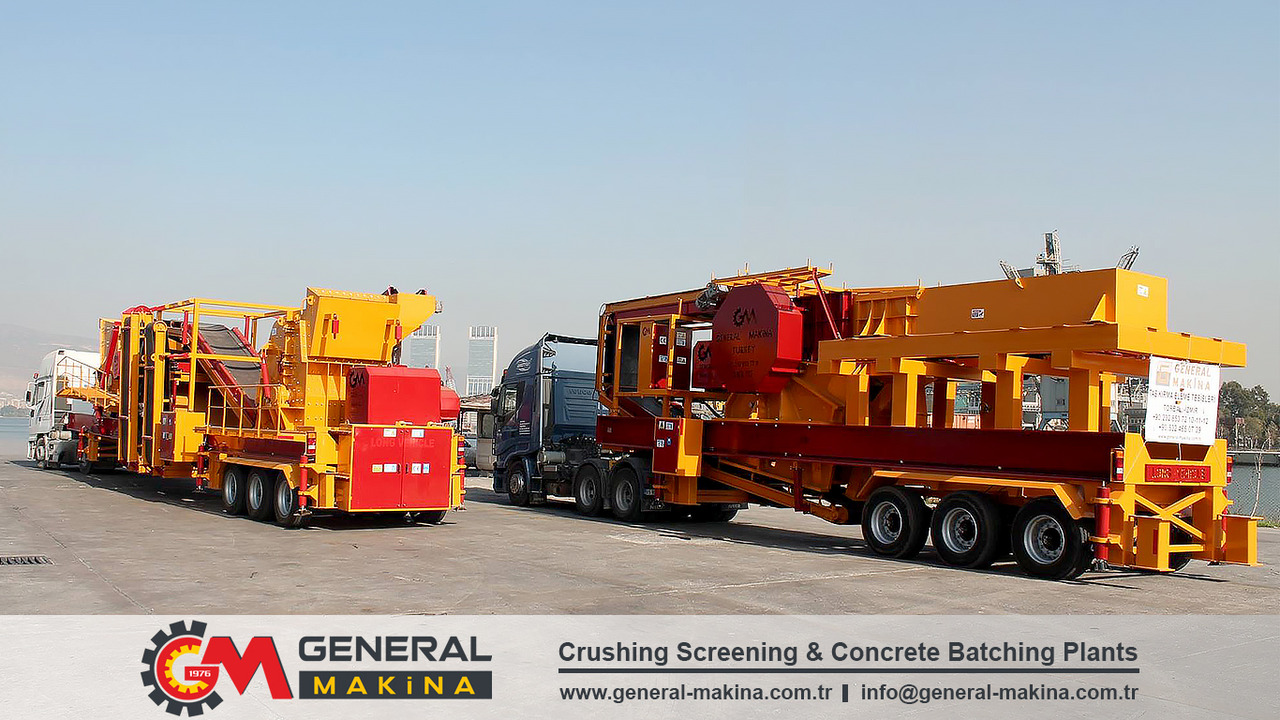 GENERAL MAKİNA Mobile Crushing System With Jaw Crusher - Penghancur rahang: gambar 1 GENERAL MAKİNA Mobile Crushing System With Jaw Crusher - Penghancur rahang: gambar 1