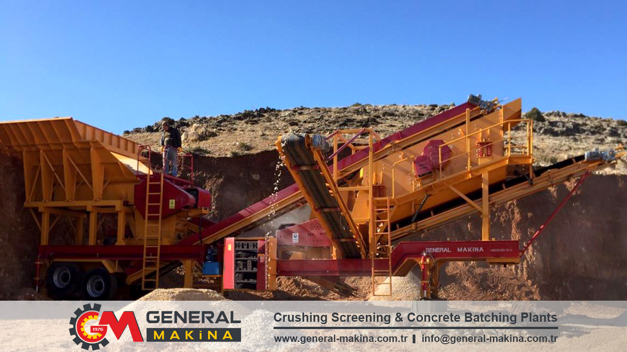 General Makina 640 Mobile Crushing and Screening Plant - Tanaman penghancur mobil: gambar 1 General Makina 640 Mobile Crushing and Screening Plant - Tanaman penghancur mobil: gambar 1