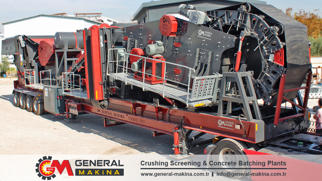 General Makina 950 Series Mobile Stone Crushing Plant - Tanaman penghancur mobil: gambar 3 General Makina 950 Series Mobile Stone Crushing Plant - Tanaman penghancur mobil: gambar 3