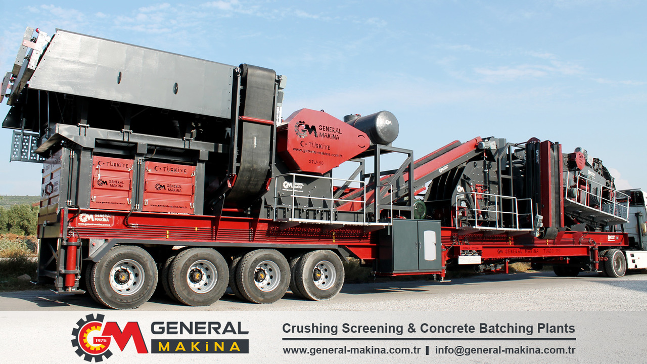 General Makina 950 Series Mobile Stone Crushing Plant - Tanaman penghancur mobil: gambar 4 General Makina 950 Series Mobile Stone Crushing Plant - Tanaman penghancur mobil: gambar 4