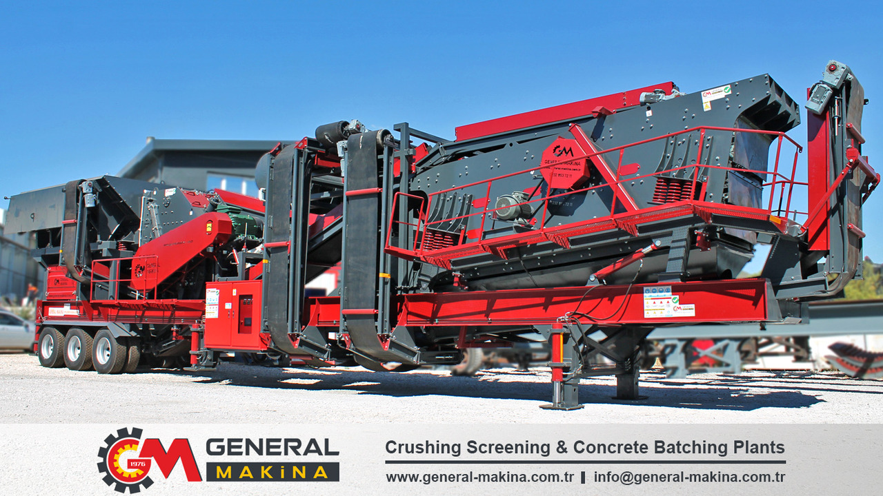 General Makina High Capacity Mobile Crusher Plant for Sale - Tanaman penghancur mobil: gambar 2 General Makina High Capacity Mobile Crusher Plant for Sale - Tanaman penghancur mobil: gambar 2