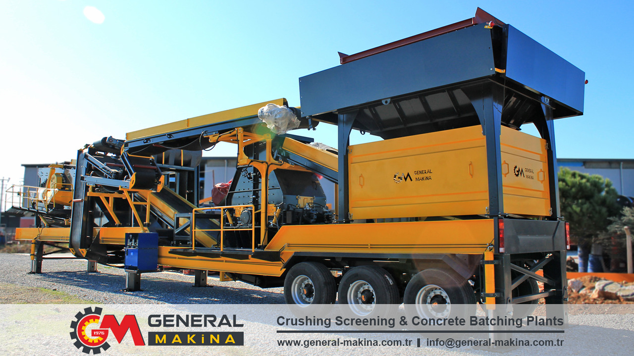 General Makina Mobile Sand Machine - Tanaman penghancur mobil: gambar 1 General Makina Mobile Sand Machine - Tanaman penghancur mobil: gambar 1