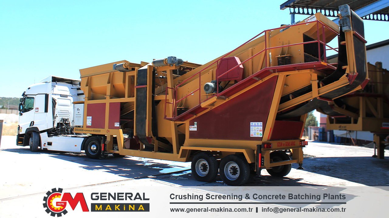 General Makina Mobile Screening Plant For Sale - Screener: gambar 5 General Makina Mobile Screening Plant For Sale - Screener: gambar 5