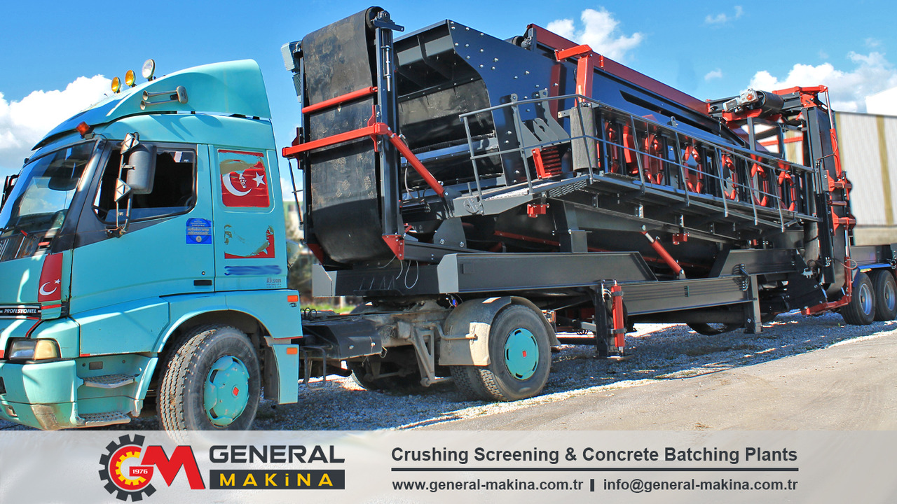 General Makina Mobile Screening Plant For Sale - Screener: gambar 2 General Makina Mobile Screening Plant For Sale - Screener: gambar 2