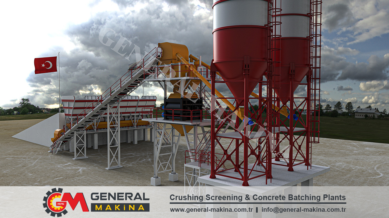 General Makina Royal 150 m3 High Capacity Concrete Batching Plant - Pabrik beton: gambar 3 General Makina Royal 150 m3 High Capacity Concrete Batching Plant - Pabrik beton: gambar 3