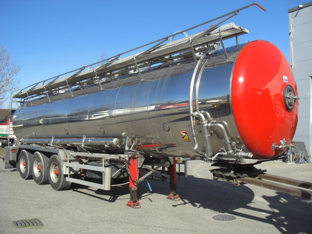 Magyar S34BD1 / 4 KAMMER / DRUCK / Heizbar - Semi-trailer tangki: gambar 2 Magyar S34BD1 / 4 KAMMER / DRUCK / Heizbar - Semi-trailer tangki: gambar 2