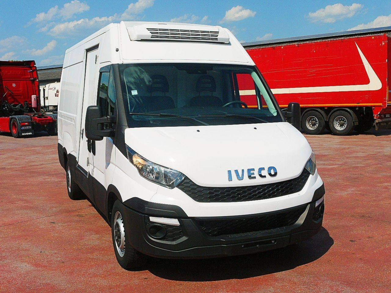 Iveco 35S13 DAILY KUHLKASTENWAGEN THERMOKING V300 MULT - Van berpendingin: gambar 1 Iveco 35S13 DAILY KUHLKASTENWAGEN THERMOKING V300 MULT - Van berpendingin: gambar 1