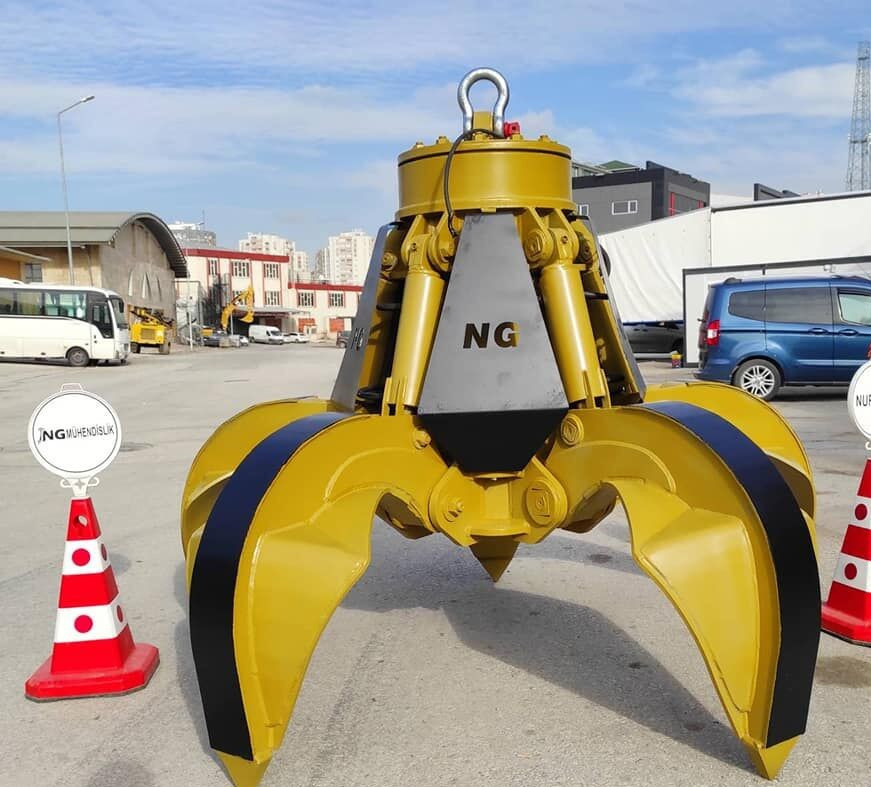 LIEBHERR ORANGE PEEL SCRAP GRABS - Grapple untuk Ekskavator: gambar 5 LIEBHERR ORANGE PEEL SCRAP GRABS - Grapple untuk Ekskavator: gambar 5