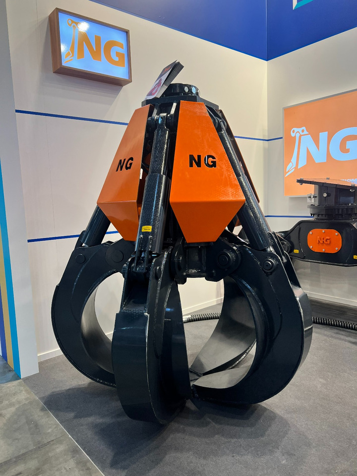 ORANGE PEEL SCRAP GRAPPLE / POLYP GRABS - NG ATTACHMENTS - Grapple untuk Ekskavator: gambar 1 ORANGE PEEL SCRAP GRAPPLE / POLYP GRABS - NG ATTACHMENTS - Grapple untuk Ekskavator: gambar 1