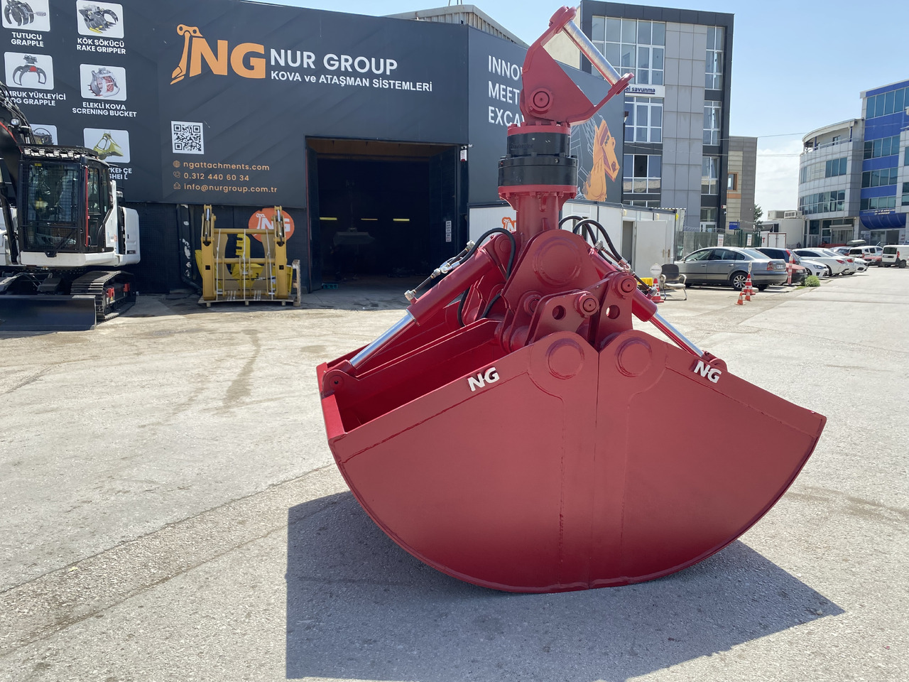 SENNEBOGEN CLAMSHELL BUCKET - Grapple untuk Ekskavator: gambar 3 SENNEBOGEN CLAMSHELL BUCKET - Grapple untuk Ekskavator: gambar 3
