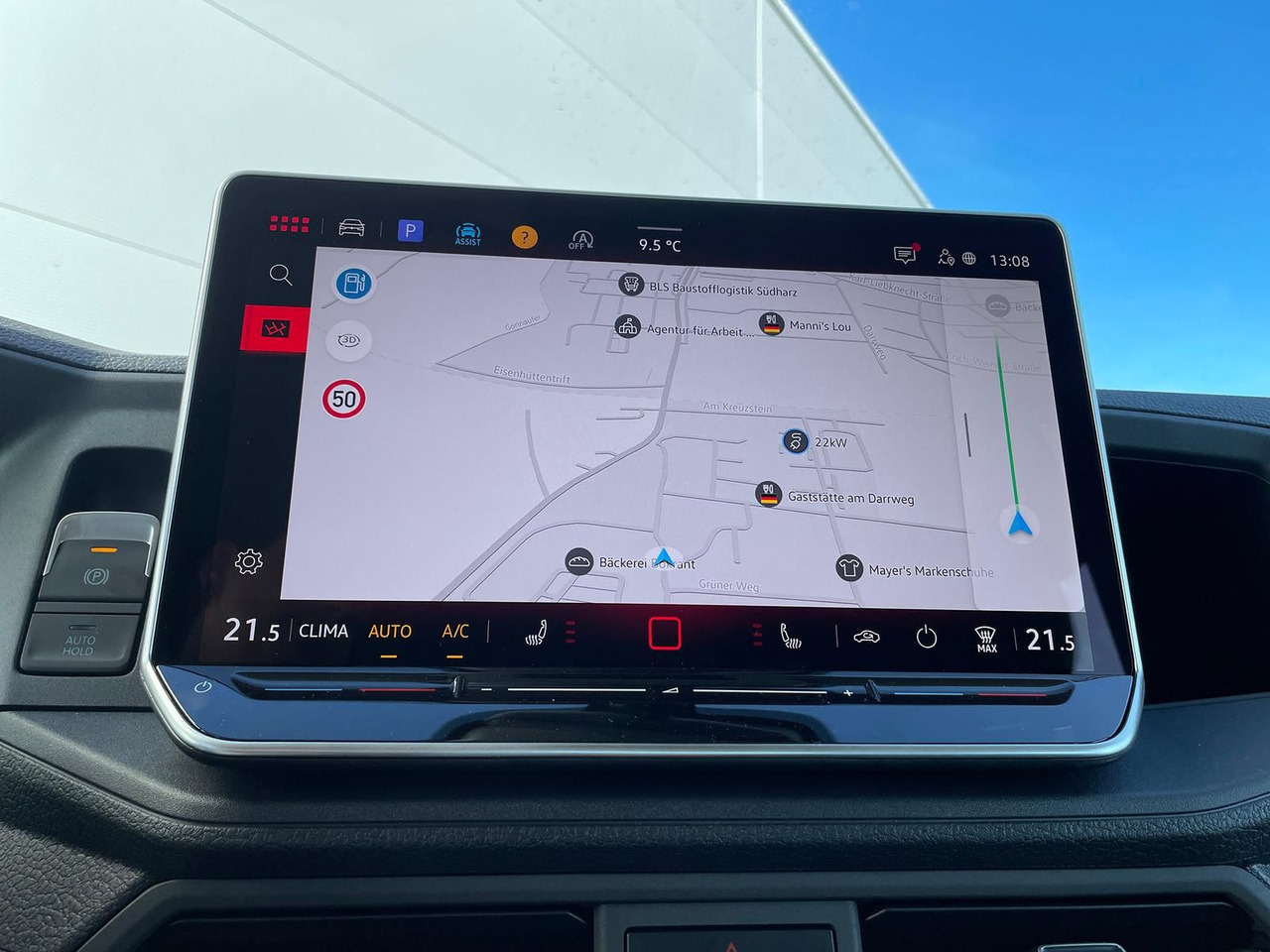 Van flatbed, Van kombi baru MAN TGE 3.180 Pritsche DOKA LR 4x4 ACC LED DIFF-SPER: gambar 19