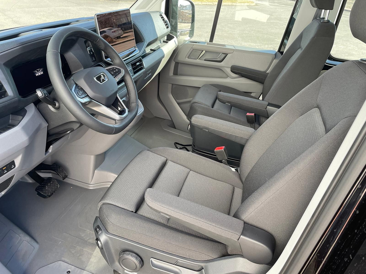 Van flatbed, Van kombi baru MAN TGE 3.180 Pritsche DOKA LR 4x4 ACC LED DIFF-SPER: gambar 13