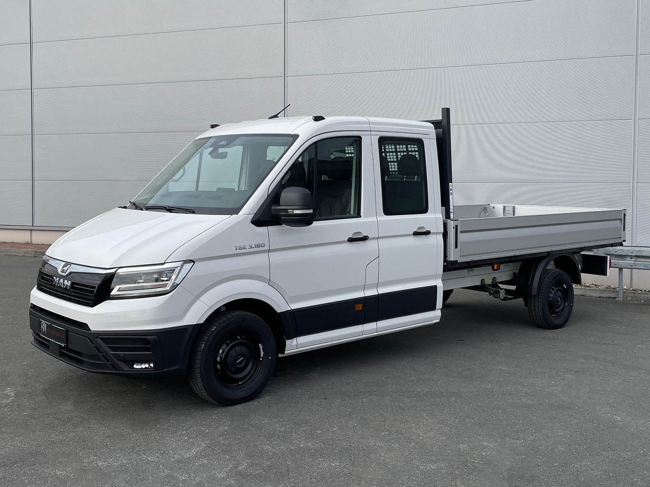 MAN TGE 3.180 Pritsche DOKA LR AHK SITZHZ STANDHZ - Van flatbed, Van kombi: gambar 1 MAN TGE 3.180 Pritsche DOKA LR AHK SITZHZ STANDHZ - Van flatbed, Van kombi: gambar 1