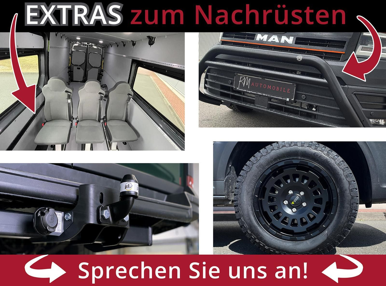 Mobil MAN TGE 3.200 L3H3 Kasten 4x4 CAMPER DREHSITZE AHK: gambar 41