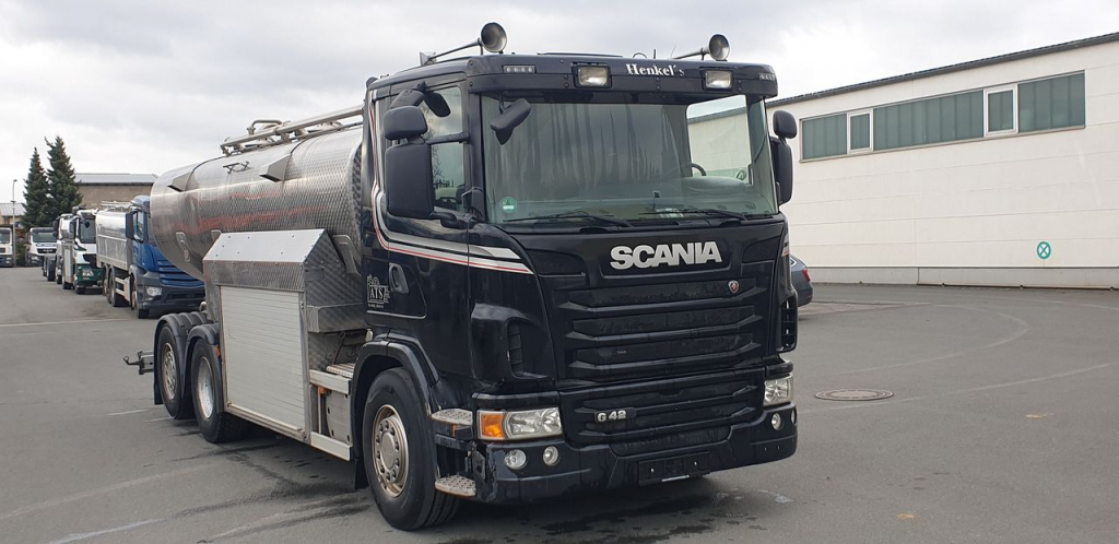 Scania G 420 (Nr. 5078) - Truk tangki: gambar 2 Scania G 420 (Nr. 5078) - Truk tangki: gambar 2