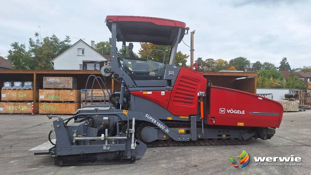 Vögele SUPER 1800-3i  - Paver aspal: gambar 1 Vögele SUPER 1800-3i  - Paver aspal: gambar 1