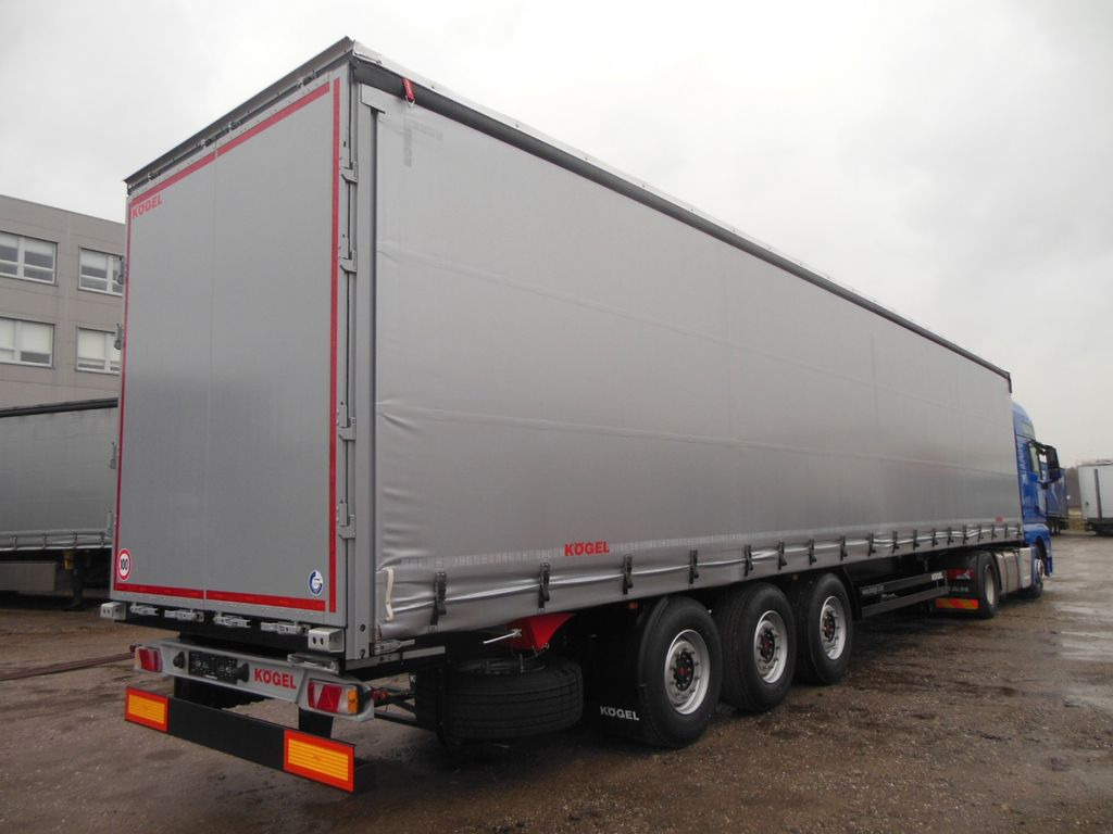 Kögel SN 24, LIFT ACHSE, SAF, AM LAGER - SOFORT - Semi-trailer dengan terpal samping: gambar 4 Kögel SN 24, LIFT ACHSE, SAF, AM LAGER - SOFORT - Semi-trailer dengan terpal samping: gambar 4